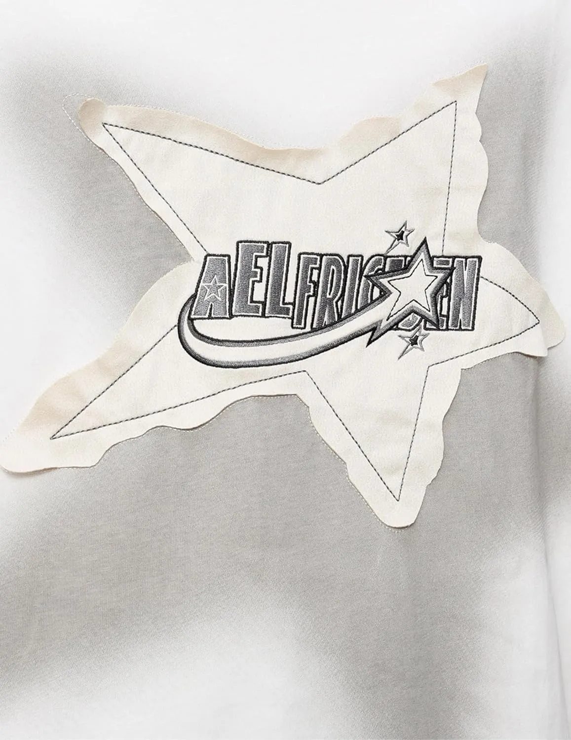 Aelfric Eden Oversized Graphic Tees Unisex Graffiti Print Shirts Inkjet Tee Top