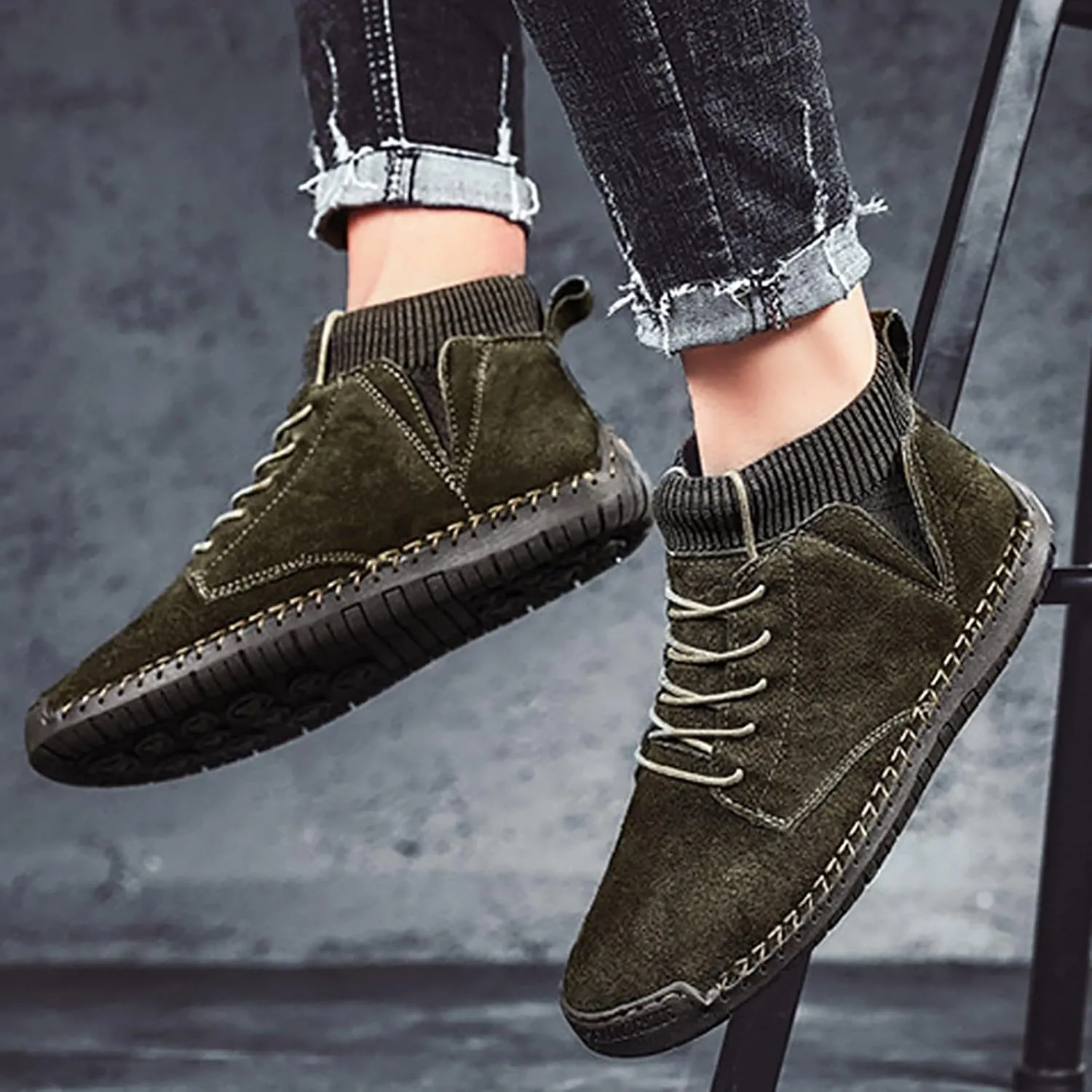 Athletic Fashion Sneakers for Men Casual Sneaker Mesh Breathable Walking Shoe Arch Support Sports Shoes for Men
