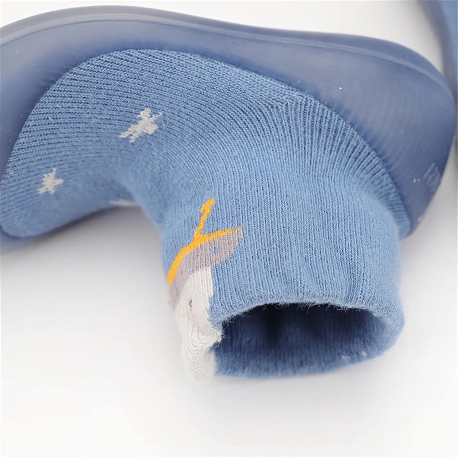 Baby Girl Shoes, 0-4 Years Kids Boys Girls Solid Warm Knit Soft Sole Rubber Sock Shoes Slipper Black Boots