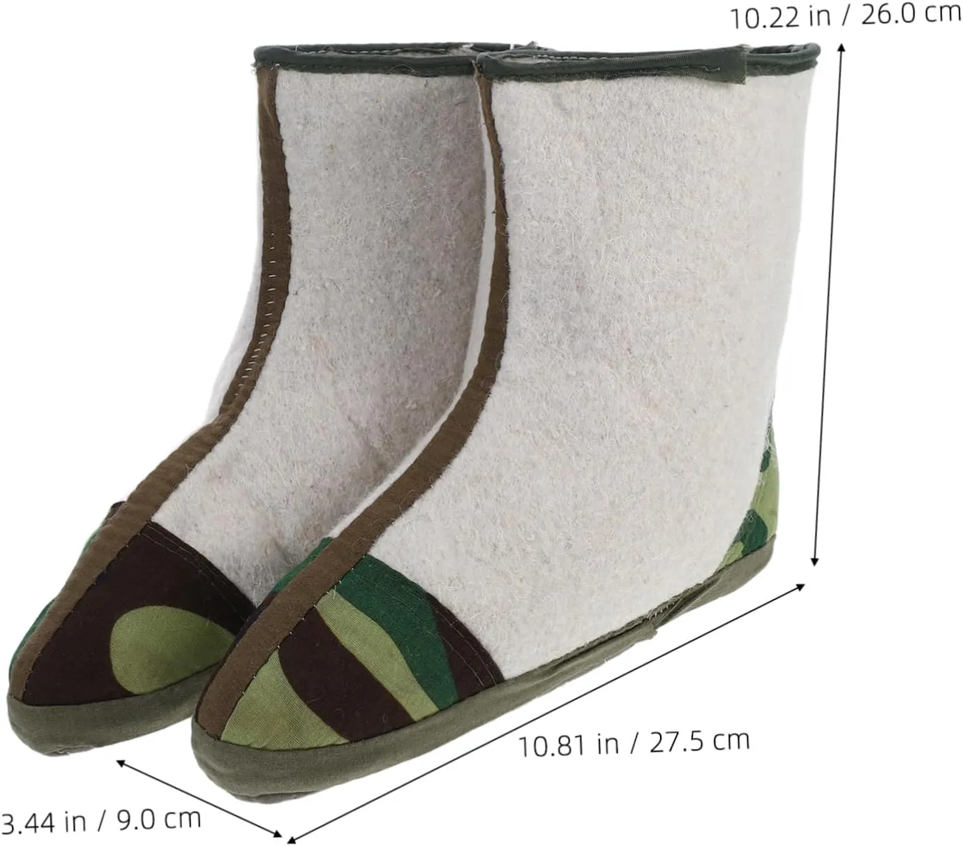BESTonZON Men's Waterproof Boot Liners Insulated Warm Comfortable Liners Thick Socks for Snow Boots Hiking and Outdoor Adventures