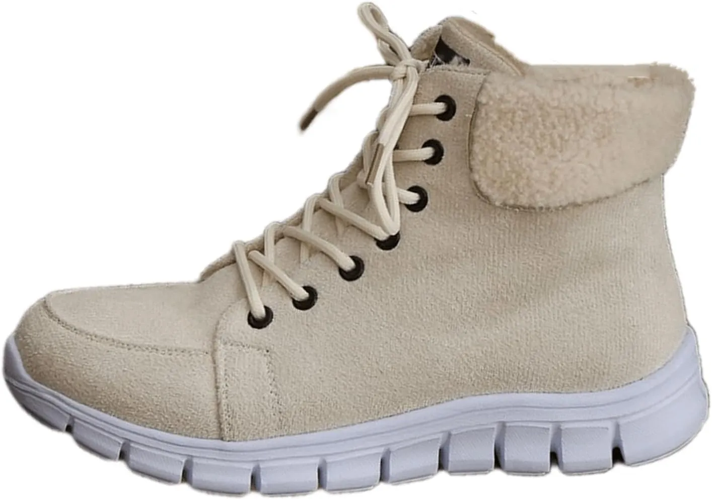 Boots For Women Ankle Booties Winter Snow Boots Fur Lined Warm Slip On Comfortable Outdoor Anti Slip Loafers Shoes