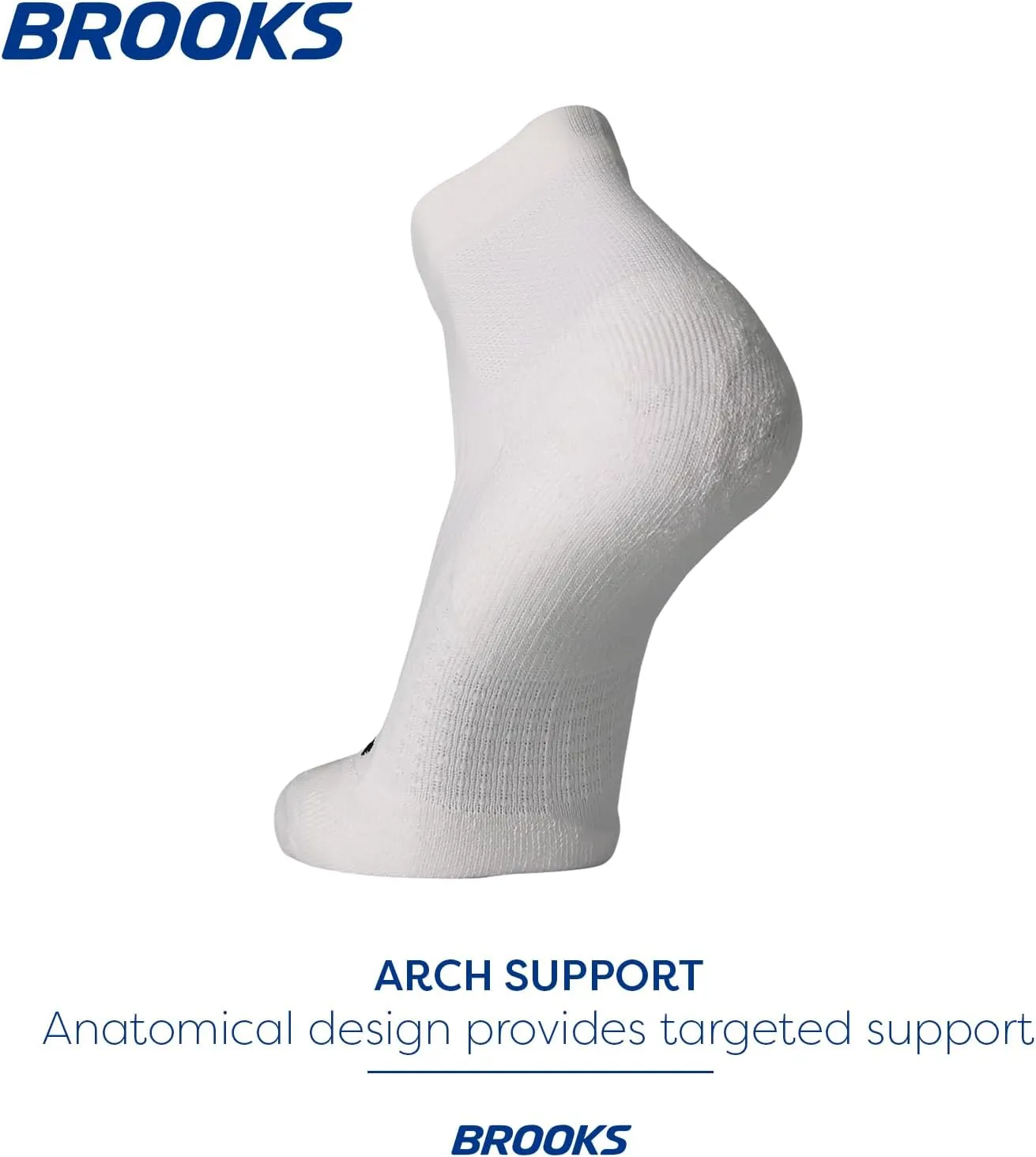 Brooks Ghost Quarter Socks I Performance Running Cushioned Socks with Arch Support for Men & Women