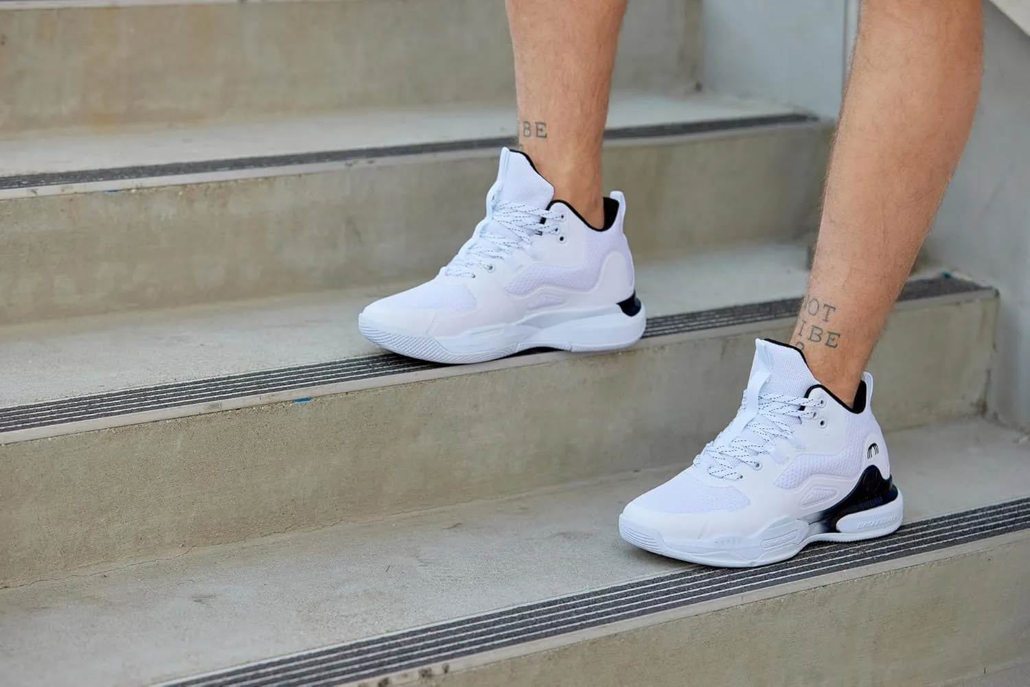 CALTO Men's Invisible Height Increasing Elevator Shoes - Basketball High-Top Sporty Sneakers - 3.0 Inches Taller