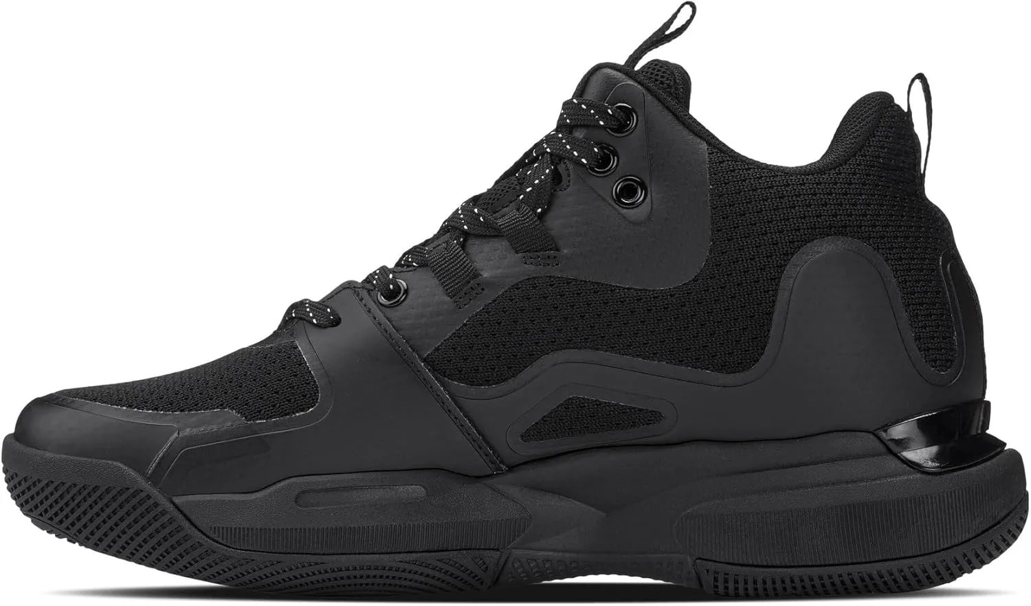 CALTO Men's Invisible Height Increasing Elevator Shoes - Basketball High-Top Sporty Sneakers - 3.0 Inches Taller