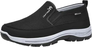 Casual Dress Shoes Men Sneakers Fashion Mesh Breathable Comfortable Flat Bottom Thick Bottom Large Size Casual Sports