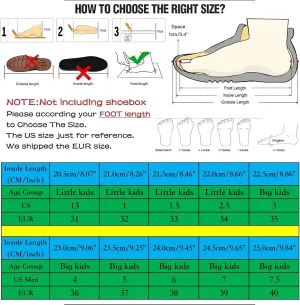 Child Basketball Shoes Kid's Boy's Girl's Youth Student Tennis Lightweight Breathable Anti-Slip Shock-Absorbing Single Running Non-Slip Indoor and Outdoor Teenager Sneakers