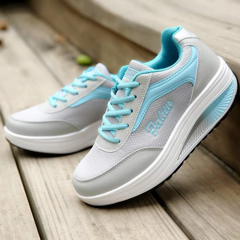 Chunky Sneakers for Women Brown Fashion Sneakers for Women 2023 Size 11 Non Slip Shoes for Elderly Women High Heel Wedge Sneakers for Women Size 11 Black Womens Sneakers Shoes Size 11