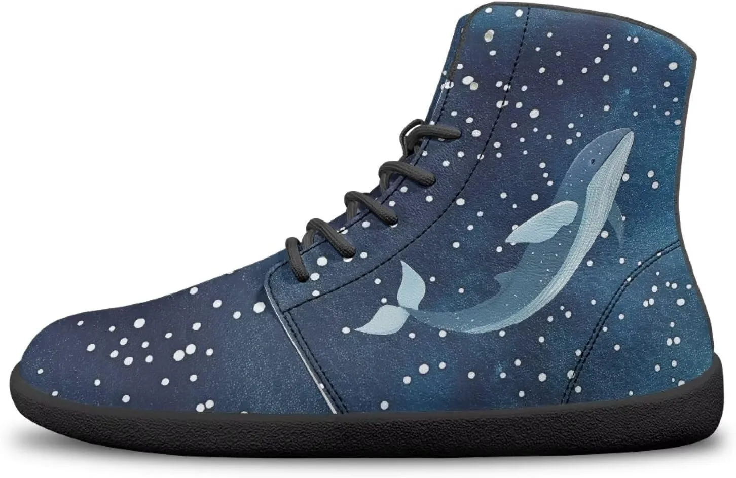 Doojoayie Cool Hightop Shoes for Men Wide Width Fashion Parkour Shoes for Teenager