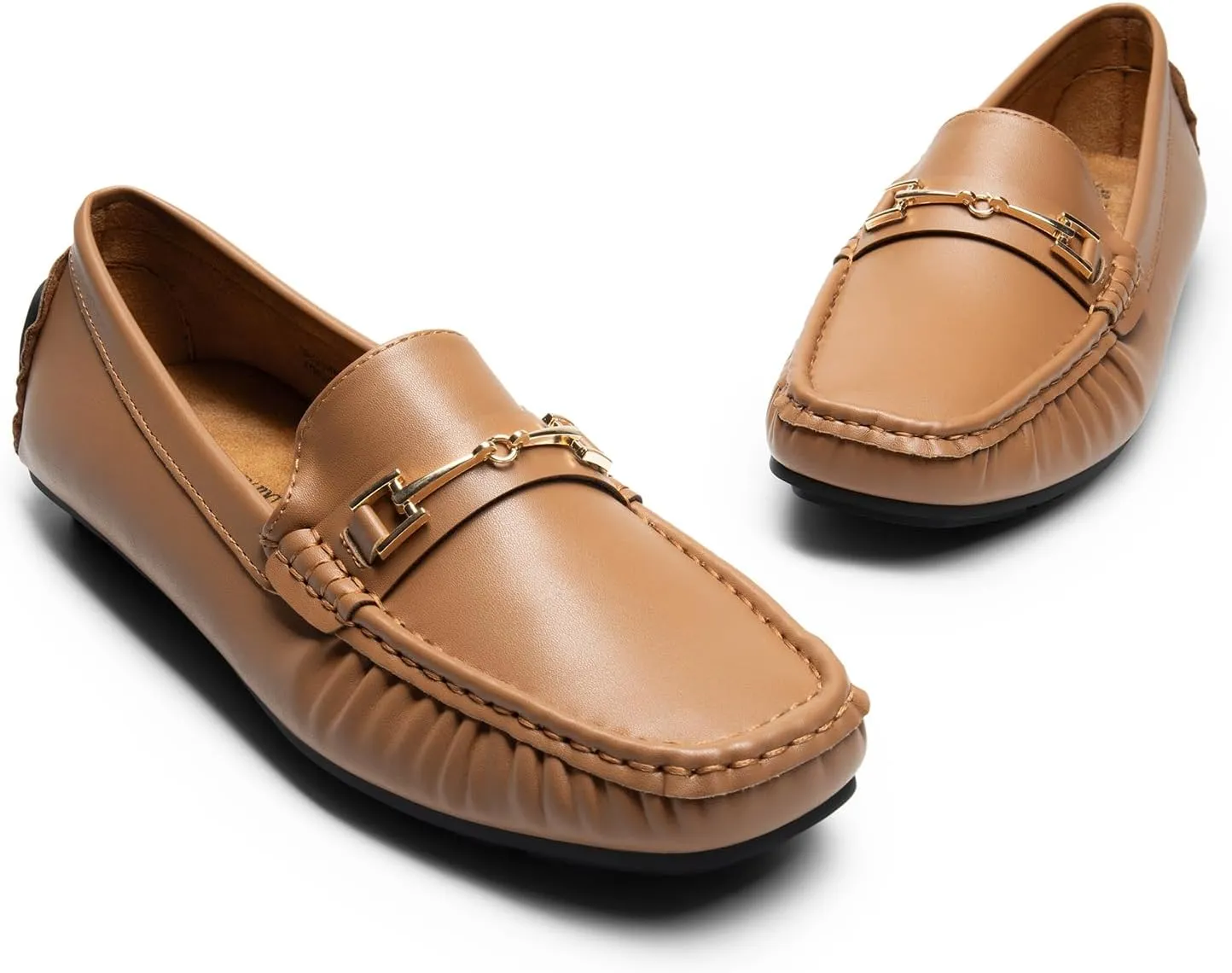 DREAM PAIRS Womens Loafers Flats Shoes Slip On Flexible Driving Moccasins Fashion Comfort Casual Shoes Work Walking Penny Loafers