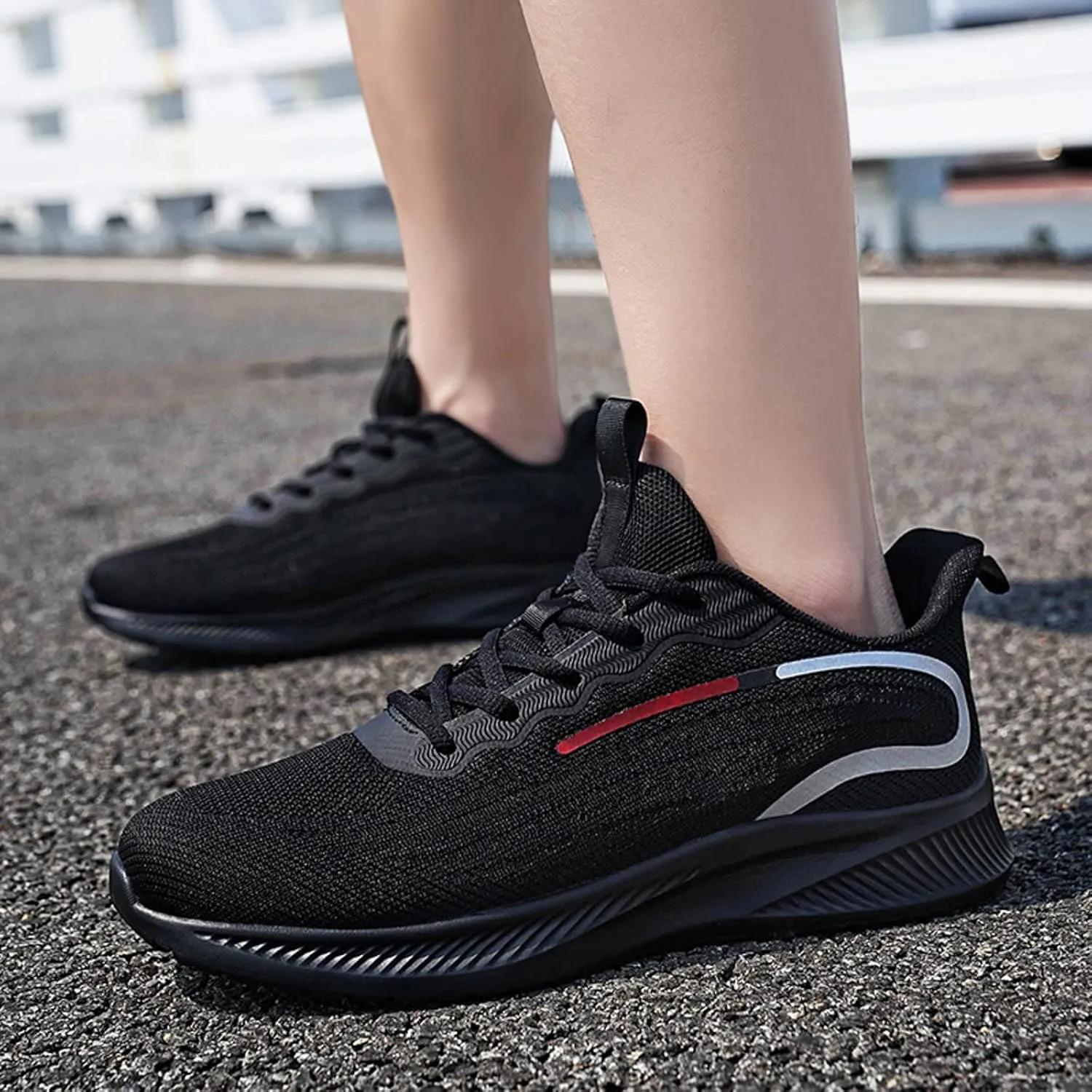 Fashion Sneakers Casual Shoe for Men Men Sports Shoes Fashion New Pattern Mesh Breathable Comfortable Flat Bottom Thick