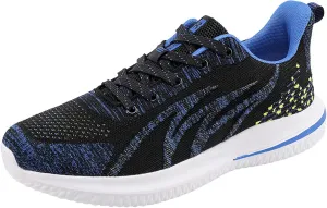 Fashion Sneakers Shoes Men Sports Shoes Fashion New Pattern Mesh Breathable Lace Up Flat Bottom Comfortable Casual