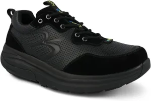 Gravity Defyer Men's GDEFY Shaxon Athletic Shoes - Hybrid VersoShock Proven Performance Shock-Absorbing Leather Pain Relief Shoes