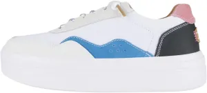 Hey Dude Women's Hudson Lift Colorblock Blue Multi Size 7 | Women's Shoes | Women Slip-on Sneakers | Comfortable & Light-Weight