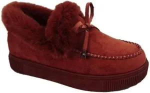 Ladmiple Boots For Women Ankle Booties Winter Snow Boots Slip on Fur Lined Cold Weather Warm Comfortable Loafers Shoes 2024