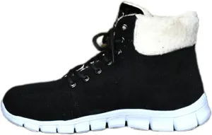 Ladmiple Winter Dress Boots For Women 2024 Casual Slip-on Warm Loafers Shoes Faux Fur-Lined Comfortable Snow Ankle Booties