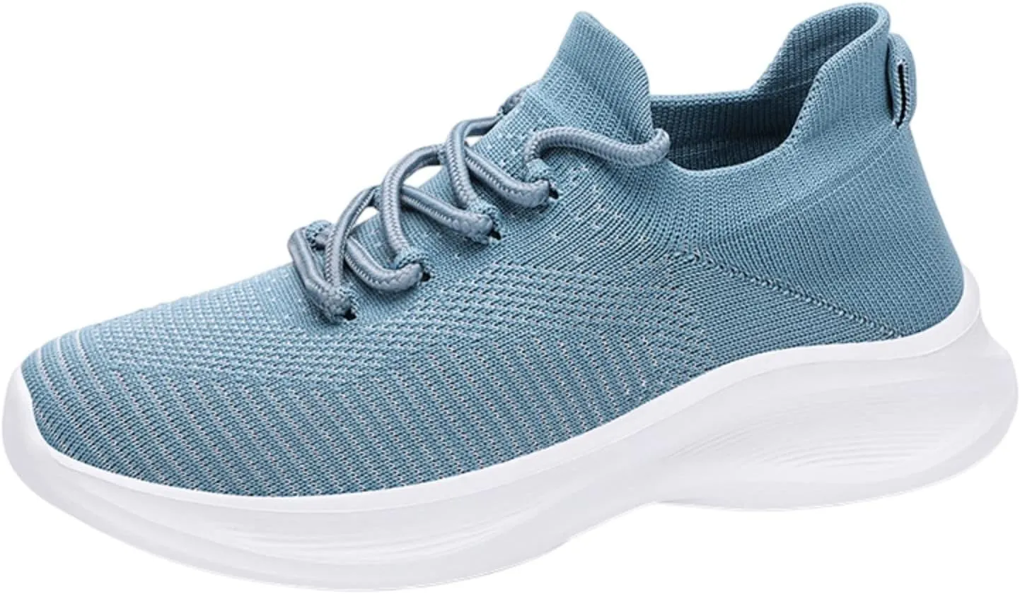 Lightweight Arch Support Sneakers for Men Comfortable Breathable Lightweight Tennis Shoe Casual Stretch Sneaker