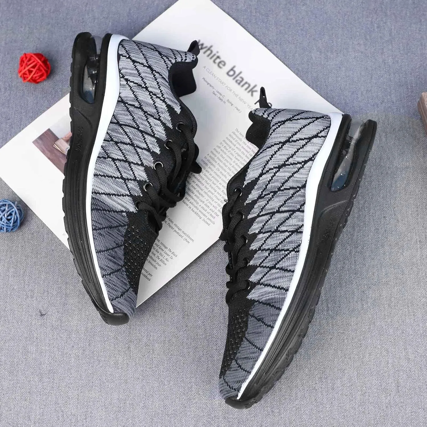 Lightweight Hiking Shoes for Men Casual Sneaker Mesh Breathable Walking Shoe Athletic Fashion Sneakers for Men
