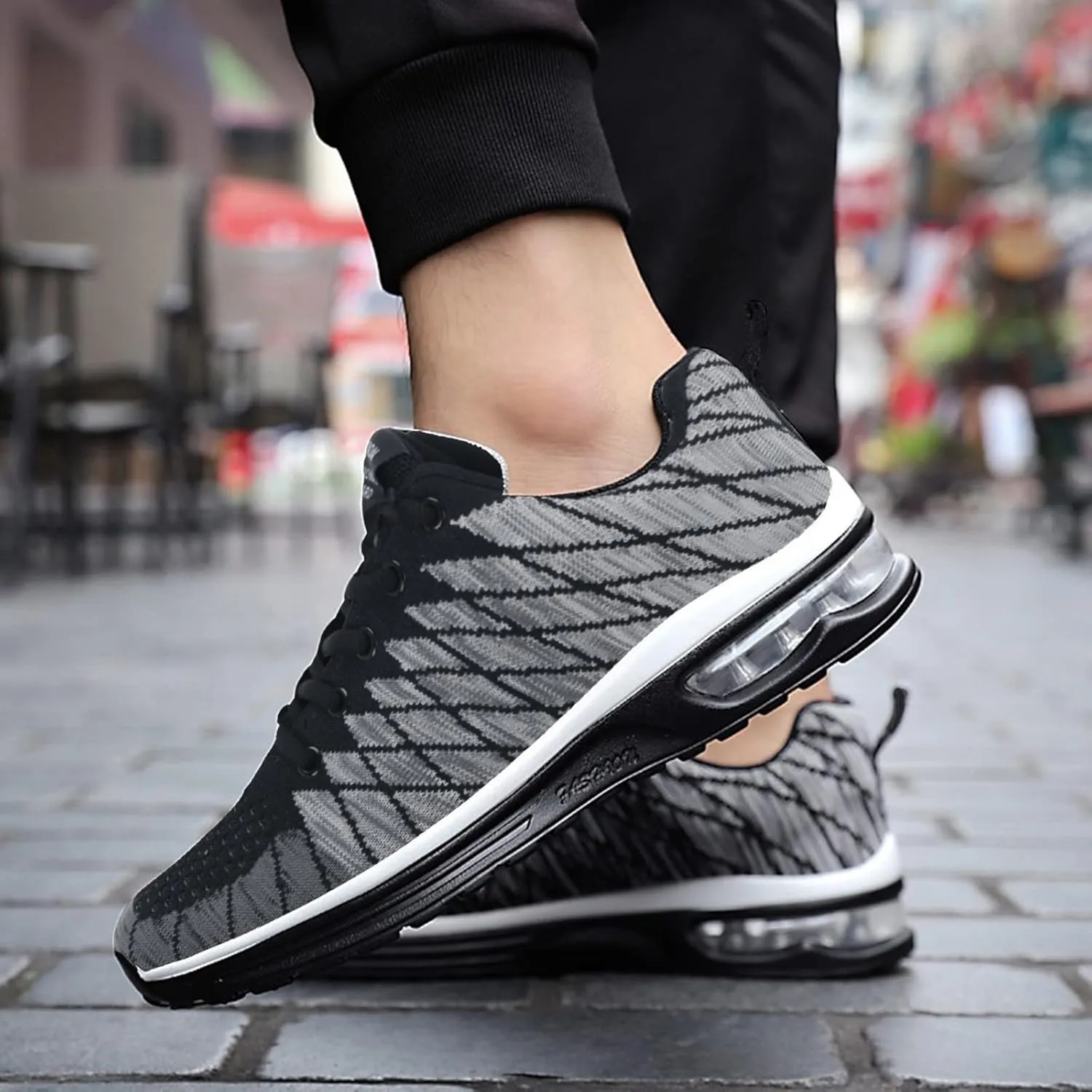 Lightweight Hiking Shoes for Men Casual Sneaker Mesh Breathable Walking Shoe Athletic Fashion Sneakers for Men