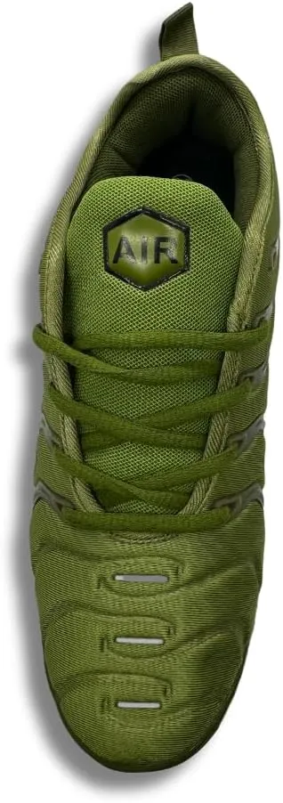Men's Air Technology Running Shoes - Lightweight Sneakers with Shock Absorbing Sole Olive Green