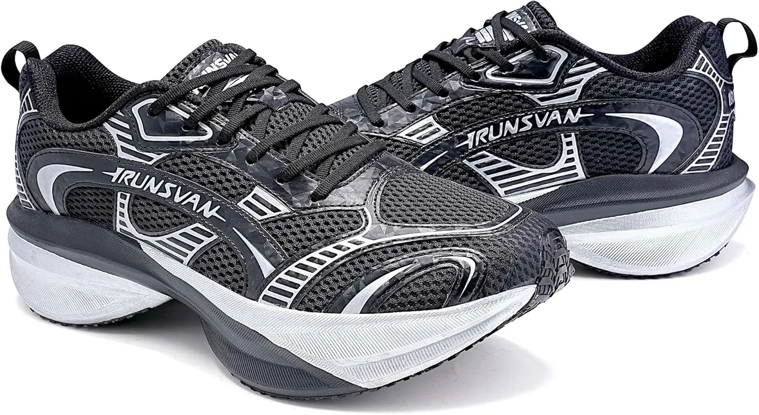 Men's and Women's Carbon Plate Running Shoes – Lightweight Cushioned Sneakers for Road Running, Jogging, Walking, Daily Fitness and Commuting