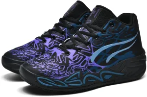 Men's Anti Slip Sports Shoes are Breathable Wear-Resistant Shock-Absorbing Rebound Basketball Boots