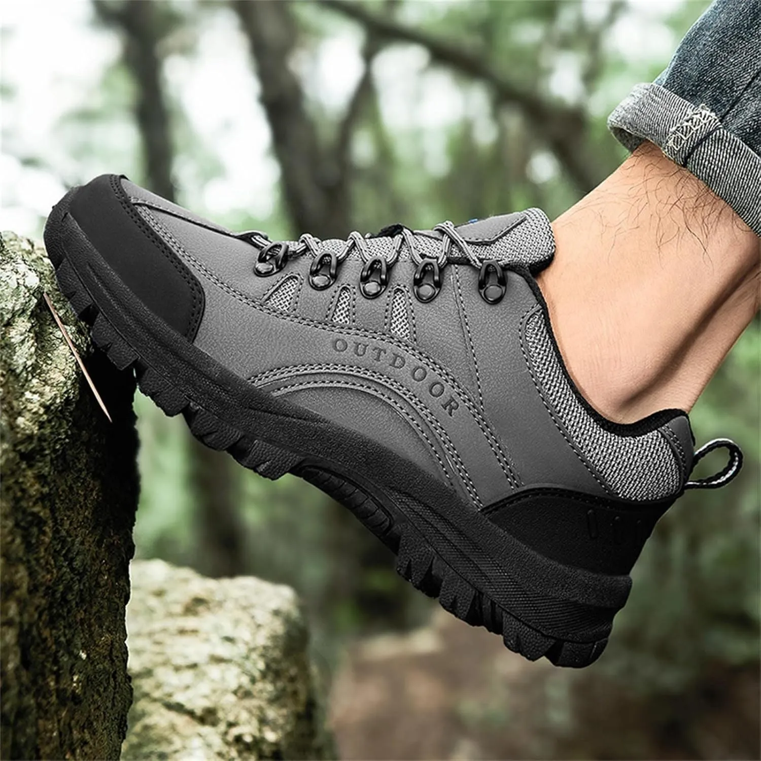 Men's Arch Support Workout Shoes Lightweight Breathable Slip on Running Shoe Men's Lightweight Cushion Sneakers