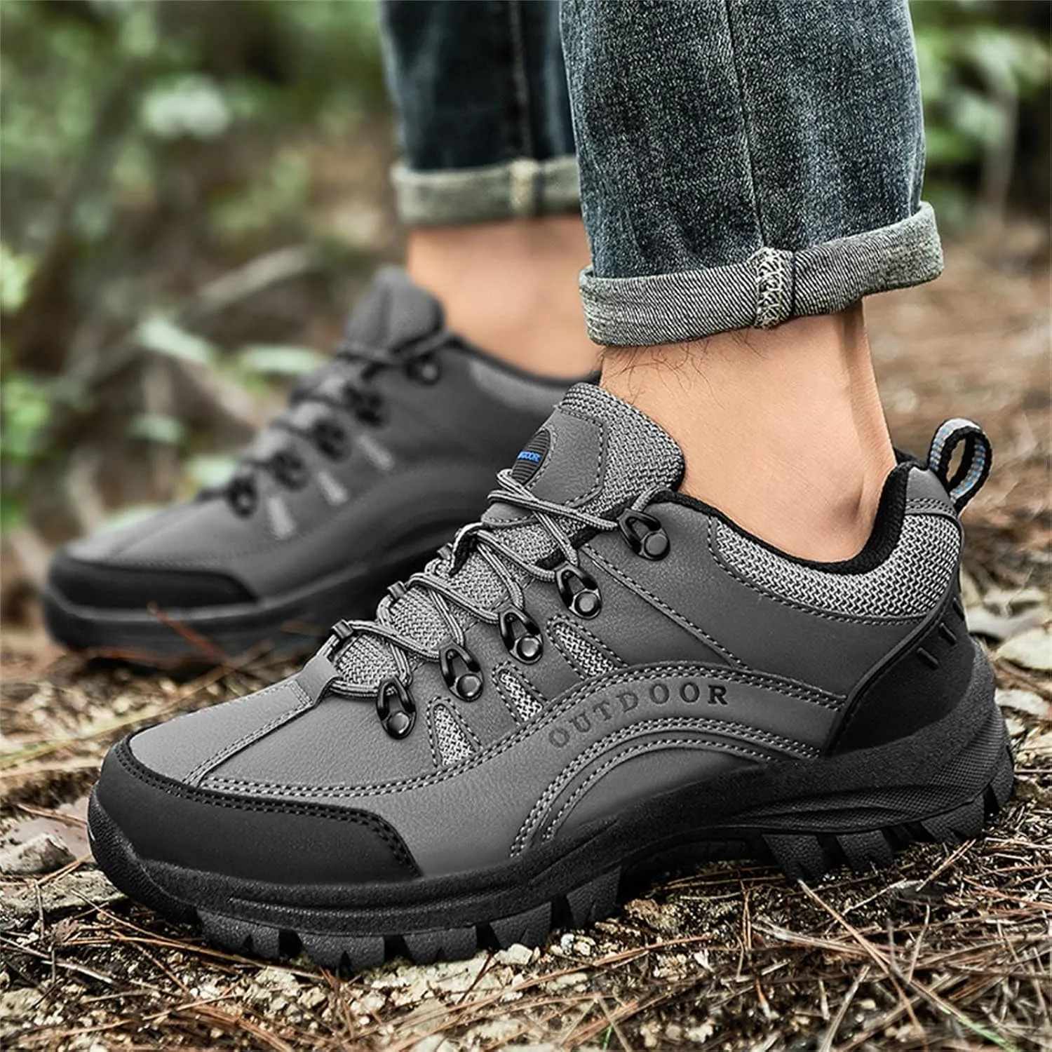 Men's Arch Support Workout Shoes Lightweight Breathable Slip on Running Shoe Men's Lightweight Cushion Sneakers