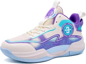 Men's Basketball Shoes Fashionable Multifunctional Outdoor Shoes Lightweight Wear-Resistant Shock-Absorbing Training Shoes Running Shoes