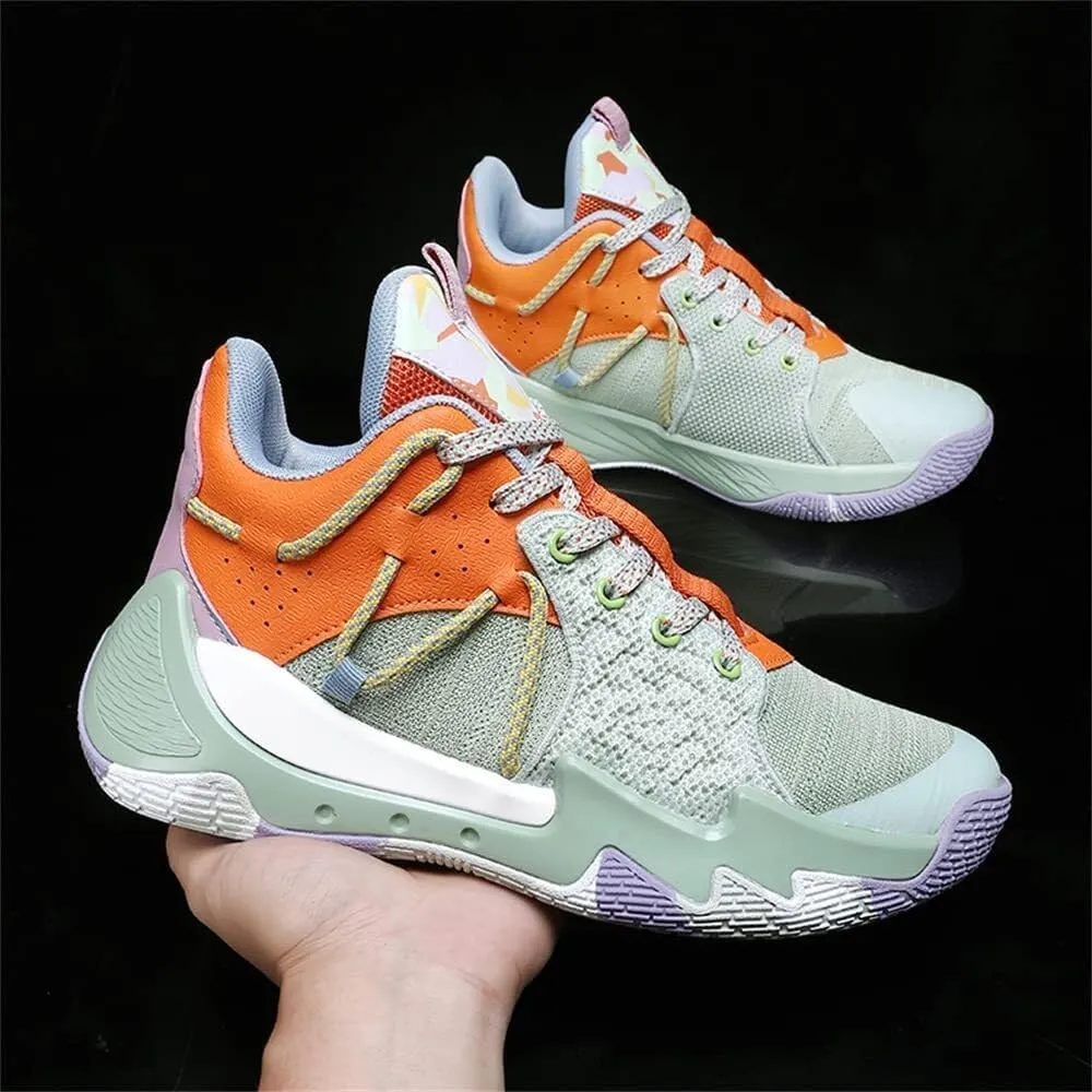 Men's Basketball Shoes with Breathable Mesh High Cut Wear-Resistant, Shock-Absorbing Anti Slip Training Boots