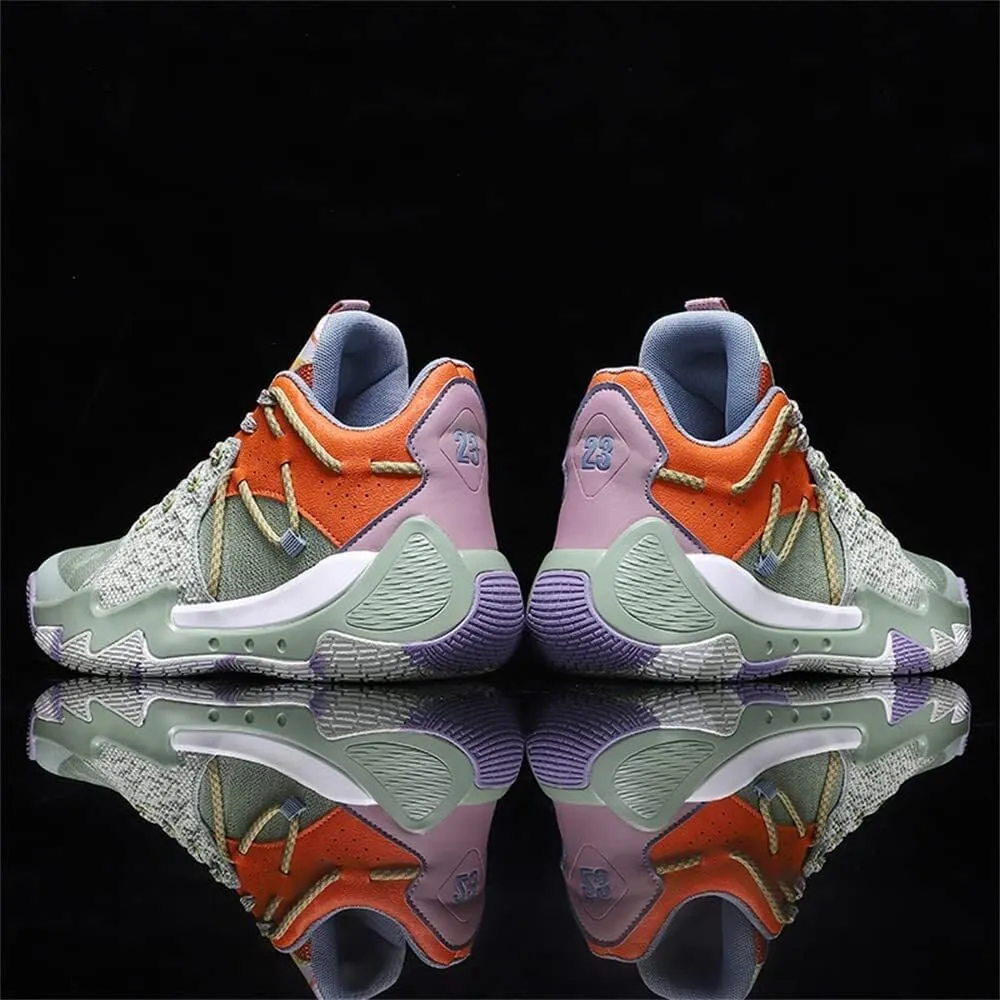 Men's Basketball Shoes with Breathable Mesh High Cut Wear-Resistant, Shock-Absorbing Anti Slip Training Boots