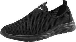 Men's Casual Shoe Men Sports Shoes Fashionable New Pattern Simple and Solid Color Mesh Breathable Flat Bottom