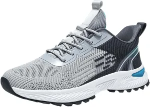Men's Classic Casual Jogging Sneakers Breathable Mesh Comfortable Tennis Shoe Athletic Fashion Sneakers for Men