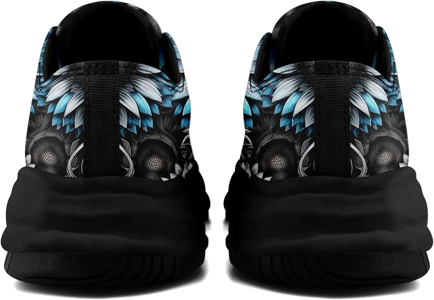 Men's Gothic Skull Fashion Sneakers Casual Skateboarding Canvas Shoes for Women Streetwear Trendy Comfort Walking Shoes