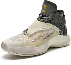 Men's High Top Basketball Shoes Indoor or Outdoor Court Teenagers Cushioned Training Basketball Sneakers Fashion High Top Sneakers Breathable Comfortable Fitness Running Tennis Shoes