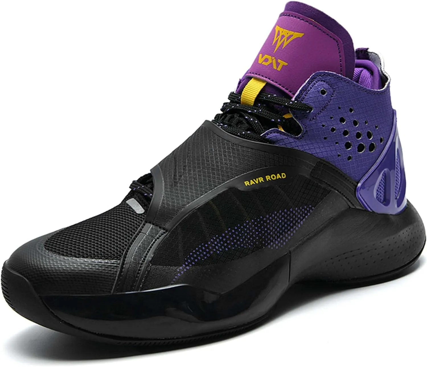 Men's High Top Basketball Shoes Indoor or Outdoor Court Teenagers Cushioned Training Basketball Sneakers Fashion High Top Sneakers Breathable Comfortable Fitness Running Tennis Shoes