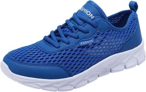 Men's Lightweight Cushion Sneakers Comfortable Lightweight Casual Walking Shoe Men's Breathable Barefoot Shoes