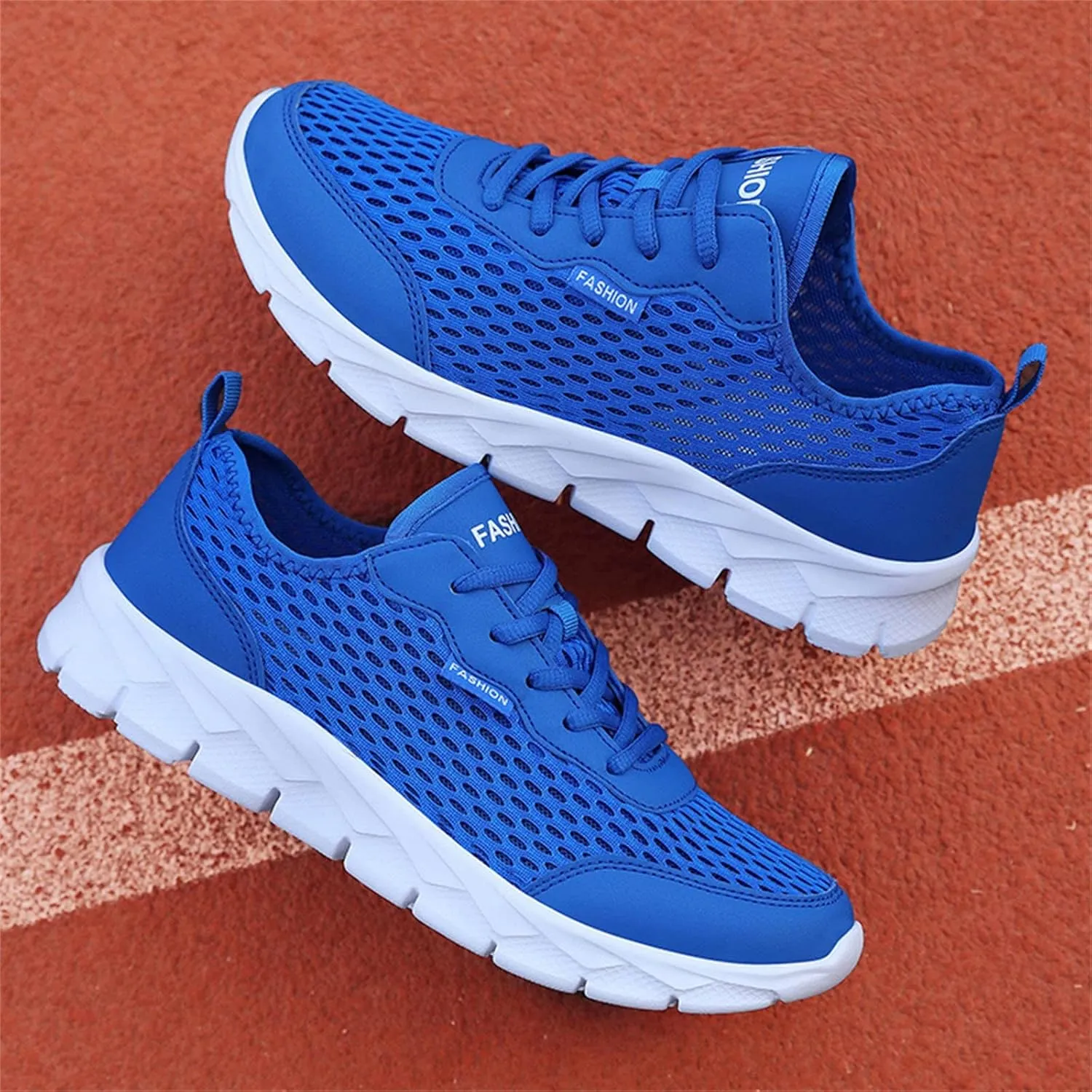 Men's Lightweight Cushion Sneakers Comfortable Lightweight Casual Walking Shoe Men's Breathable Barefoot Shoes