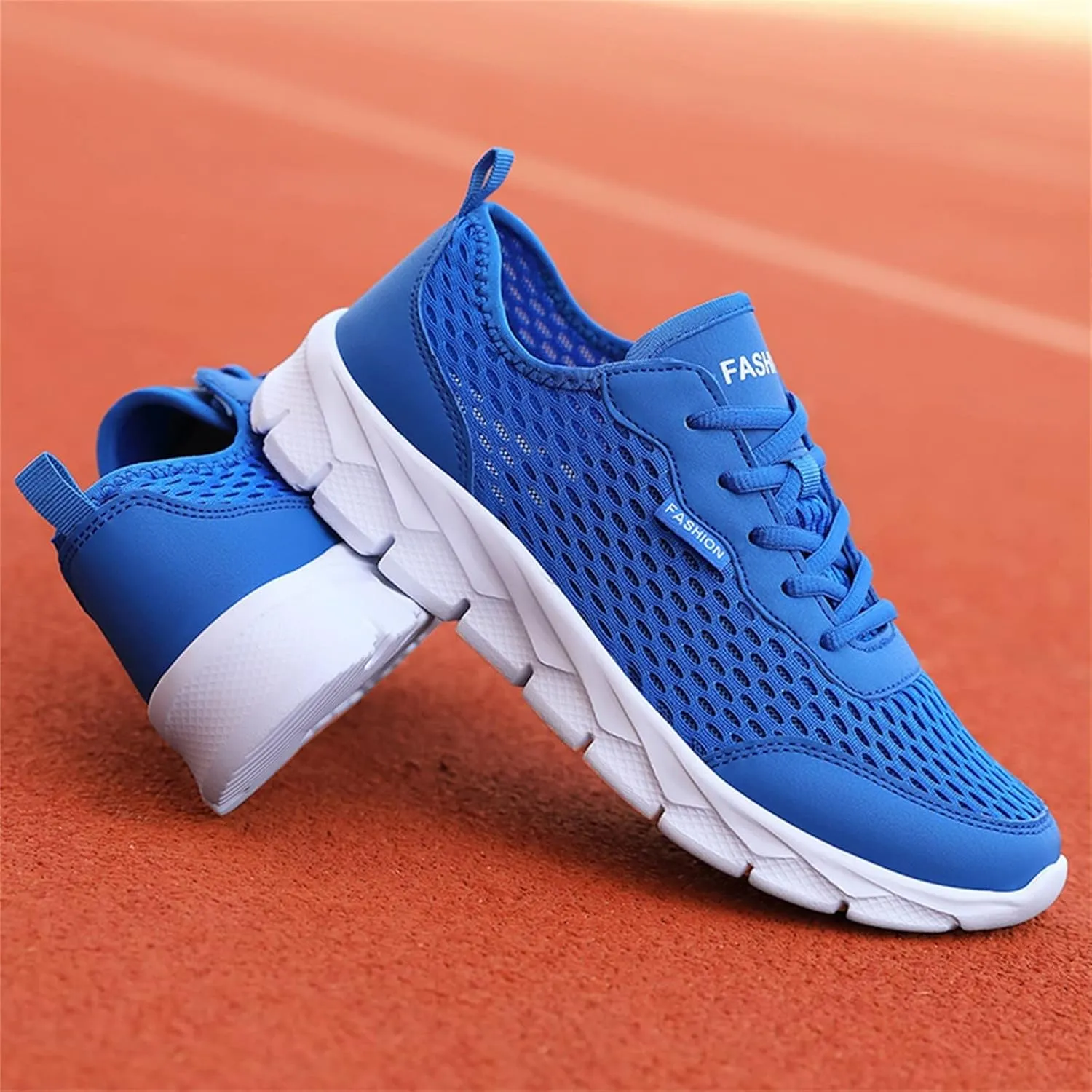 Men's Lightweight Cushion Sneakers Comfortable Lightweight Casual Walking Shoe Men's Breathable Barefoot Shoes