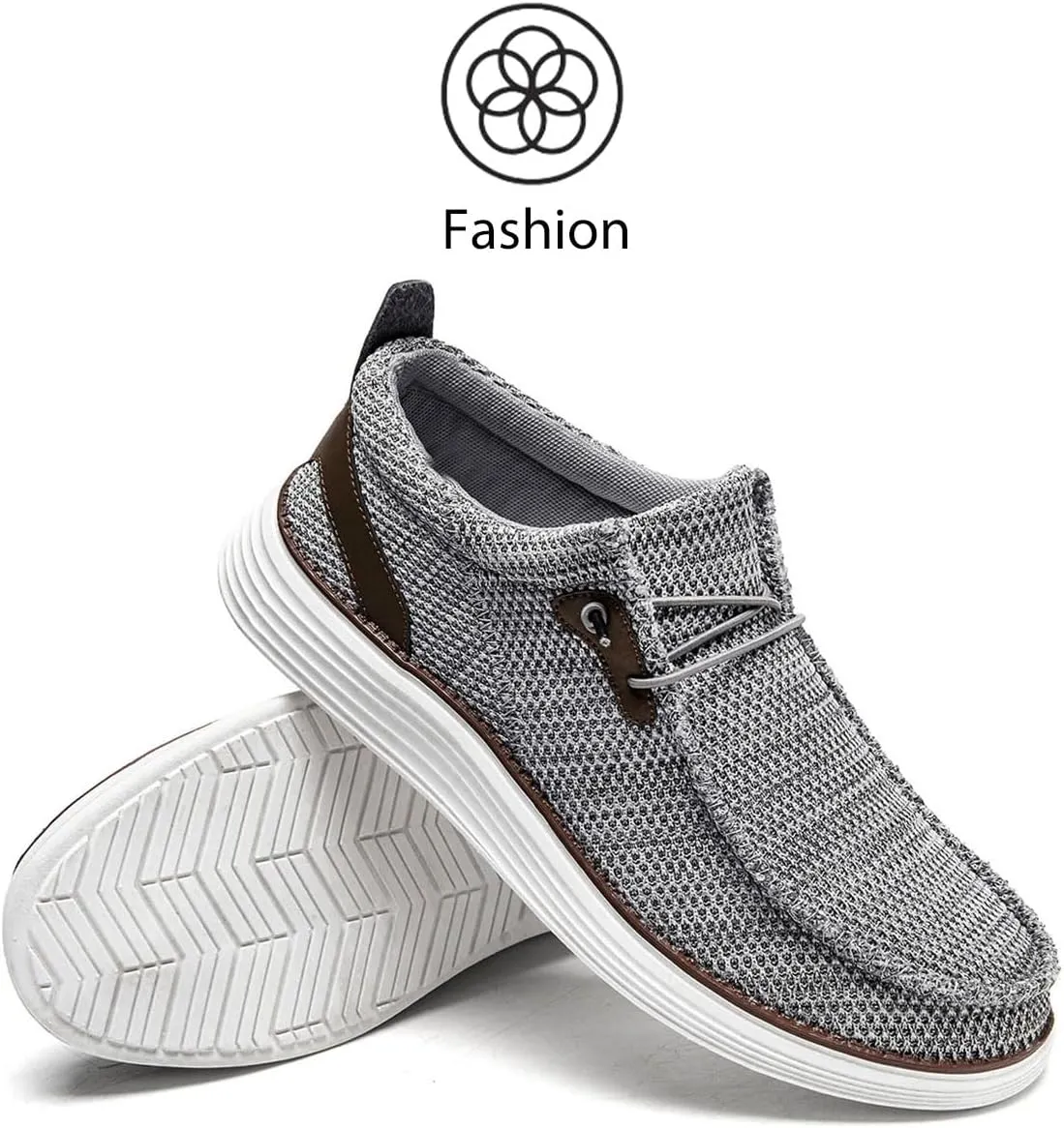 Mens Loafers Walking Slip on Boat Shoes Fashion Classcial Non Slip Sneakers Casual Comfortable Leisure Vintage Flat Shoes