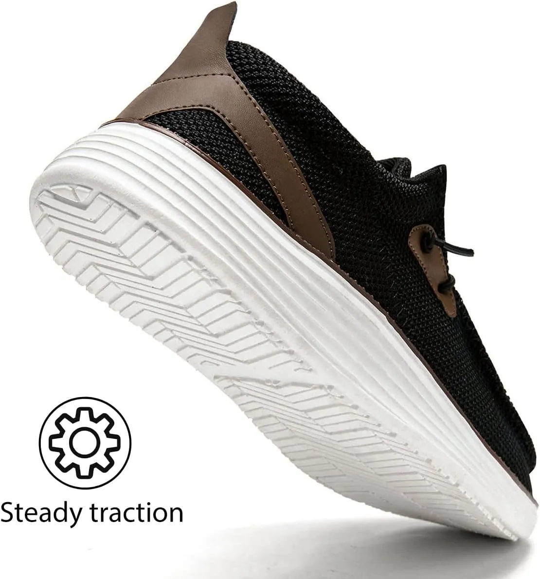 Mens Loafers Walking Slip on Boat Shoes Fashion Classcial Non Slip Sneakers Casual Comfortable Leisure Vintage Flat Shoes