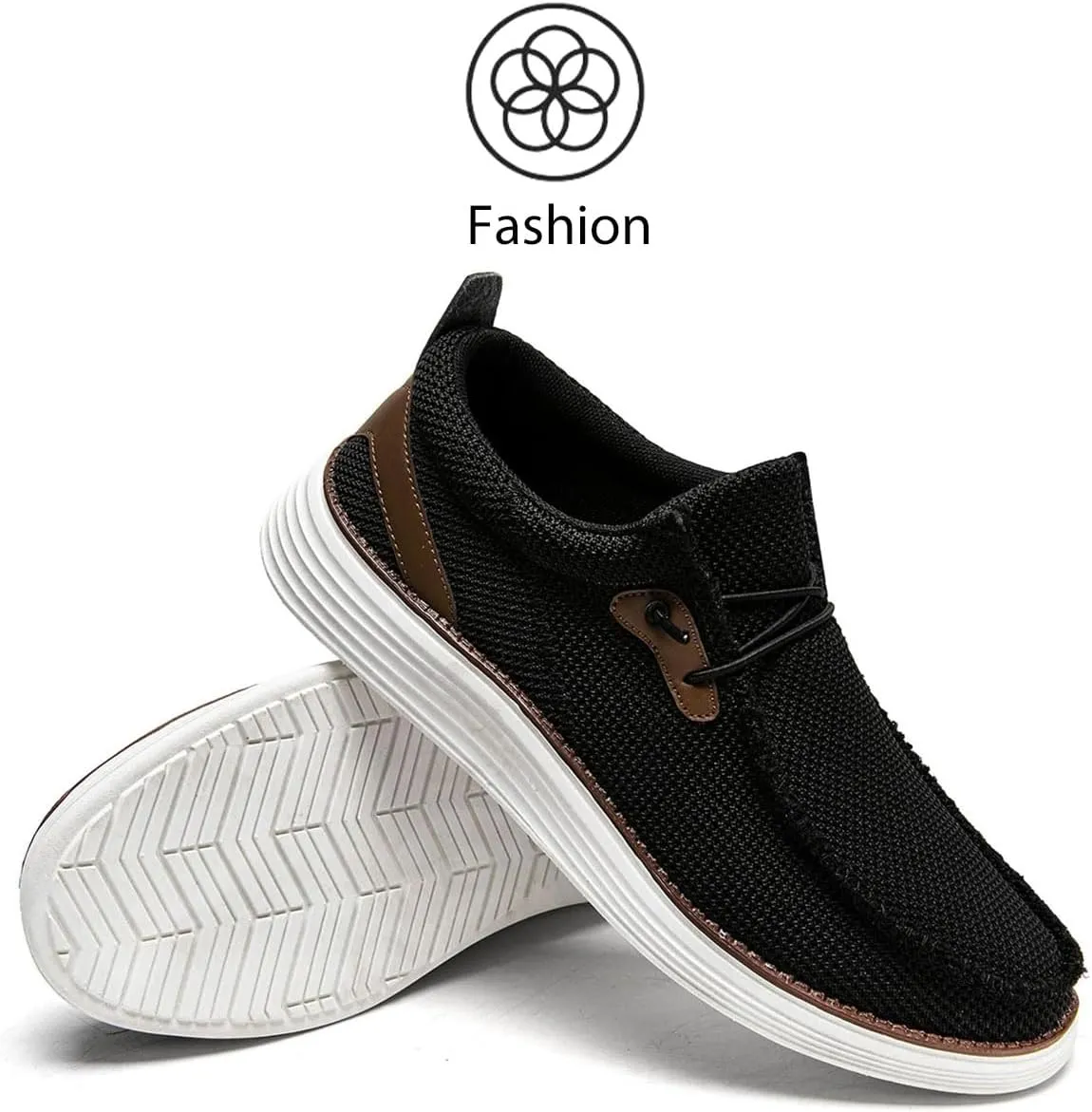 Mens Loafers Walking Slip on Boat Shoes Fashion Classcial Non Slip Sneakers Casual Comfortable Leisure Vintage Flat Shoes