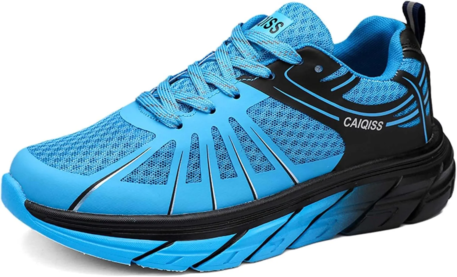 Mens Low Top Lace Up Classic Casual Walking Shoes Rubber Sole Anti Slip Running Shoes High Elasticity Basketball Sneakers Comfortable and Breathable Training Shoes Lightweight Badminton Sneakers