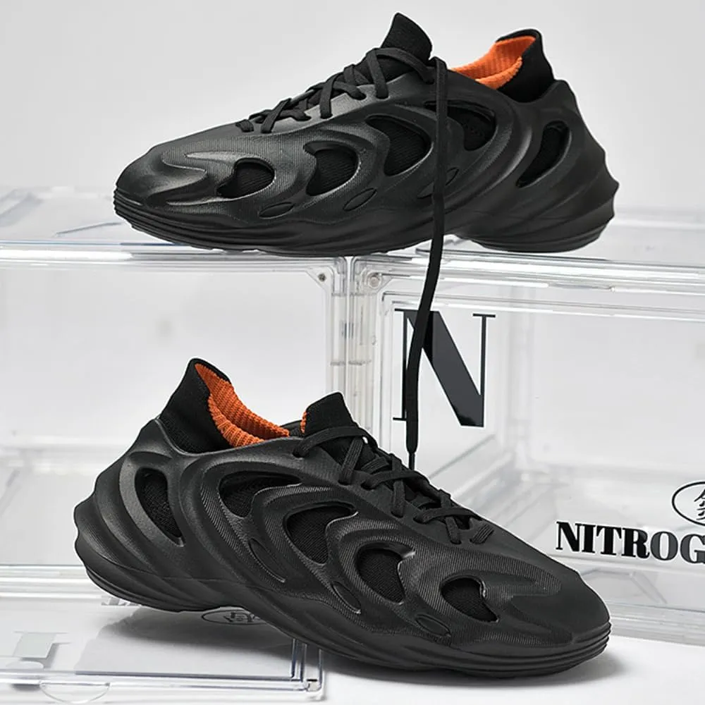 Men's Mesh Running Shoes Breathable Lightweight Cushioned Sole for Gym Workouts Outdoor Training