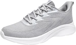 Men's Minimalist Barefoot Shoes Lightweight Breathable Slip on Running Shoe Lightweight Diabetic Shoes for Men