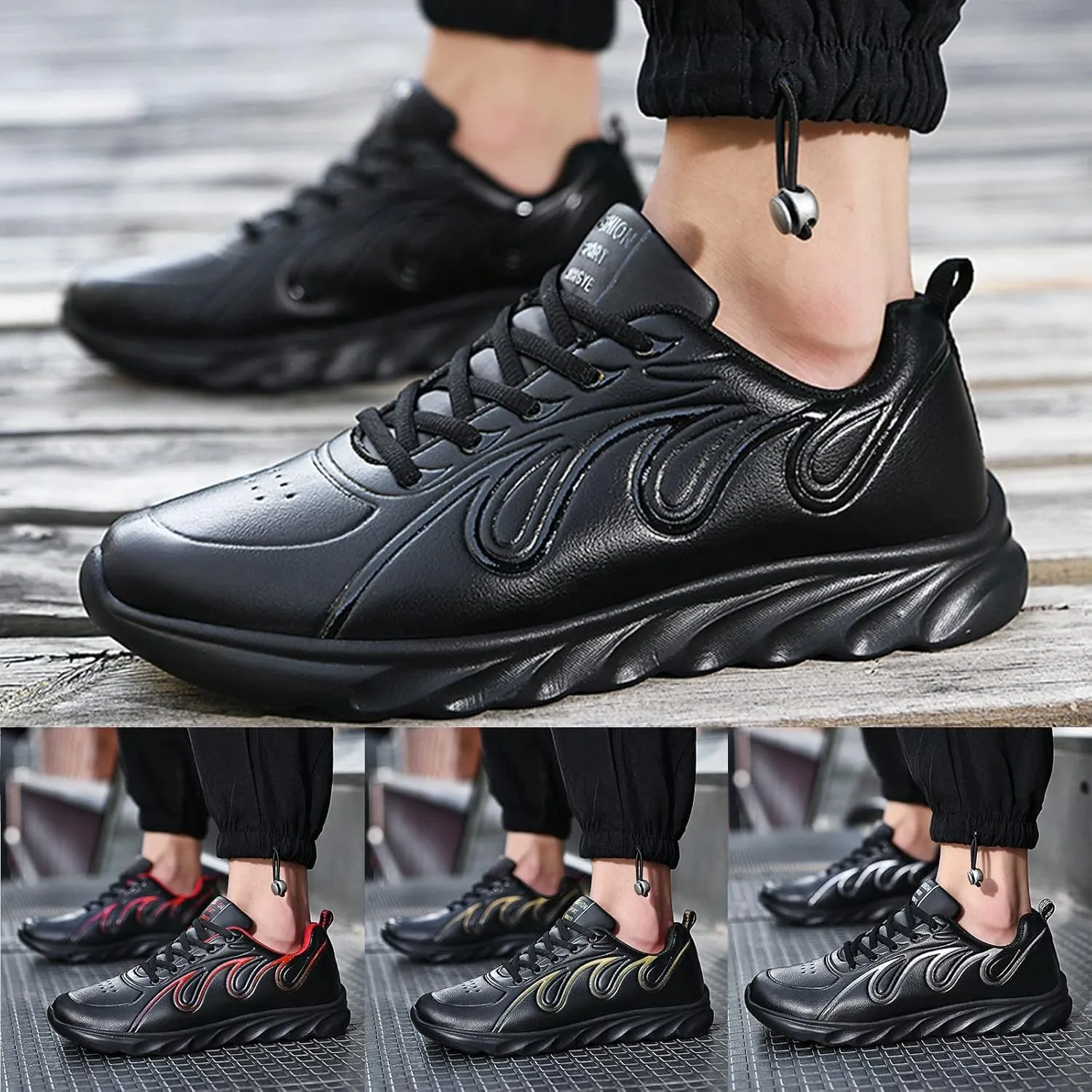 Men's Non Slip Barefoot Minimalist Shoes Non Slip Lightweight Workout Shoe Fashion Lightweight Sneakers for Men