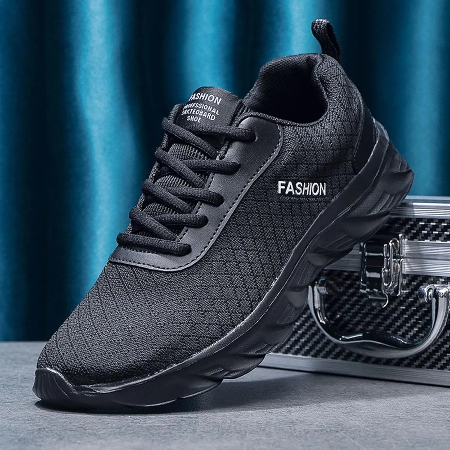 Men's Orthopedic Comfortable Slip-On Shoes Comfortable Lightweight Casual Walking Shoe Lightweight Hiking Shoes