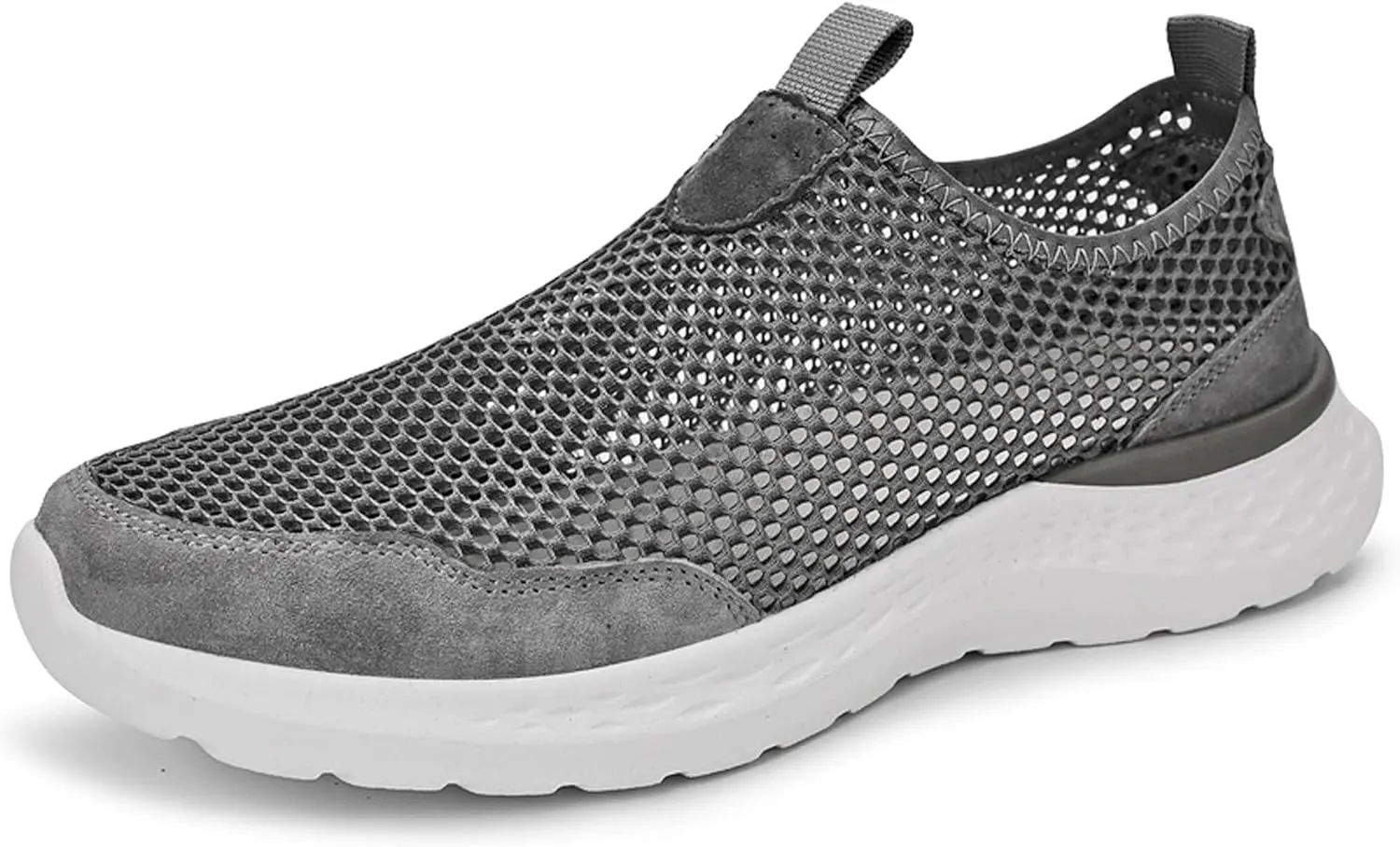 Men's Running Shoes Breathable Mesh Casual Walking Shoes Fashion Sneakers Non-slip Soft Sole Tennis Fitness Trainers Outdoor Hiking Climbing Shoes