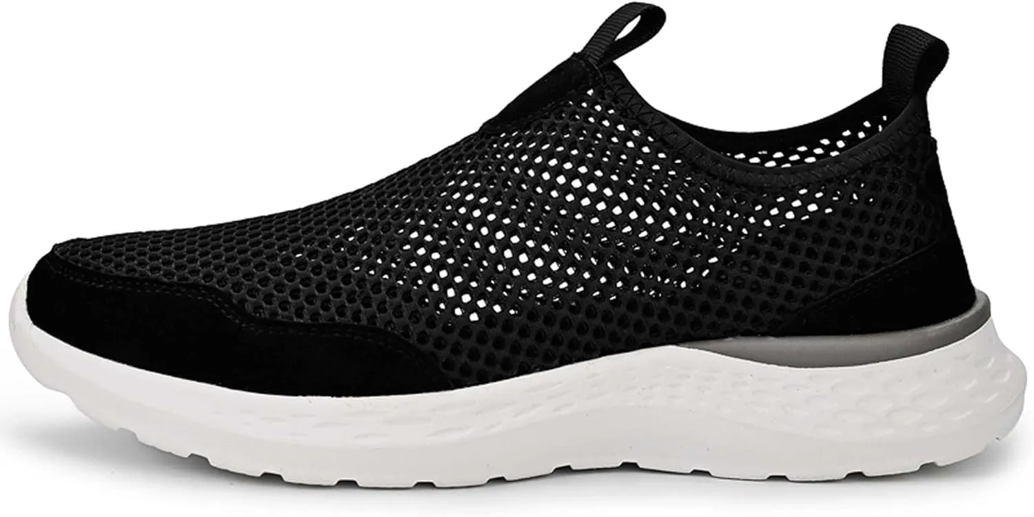 Men's Running Shoes Breathable Mesh Casual Walking Shoes Fashion Sneakers Non-slip Soft Sole Tennis Fitness Trainers Outdoor Hiking Climbing Shoes