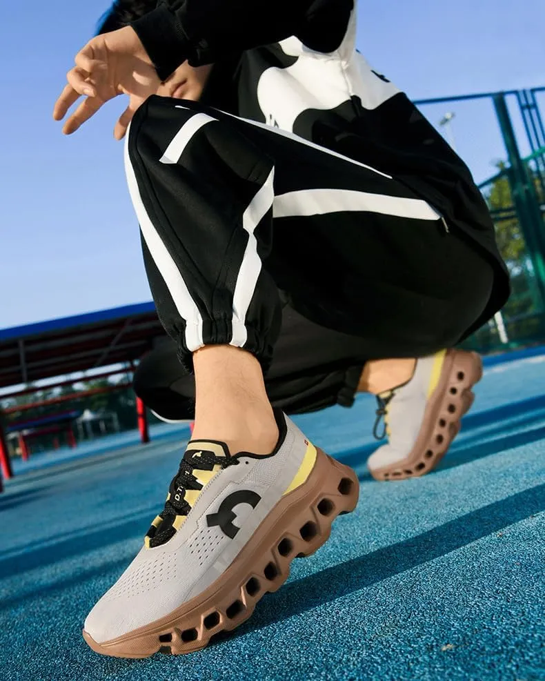 Men's Running Sneakers Shoes Comfortable Cushioned Mens Road Running Shoes, Slip on Breathable Soft Bottom Casual Athletic Shoes, Walking Tennis Jogging Workout Men Wide Trainers