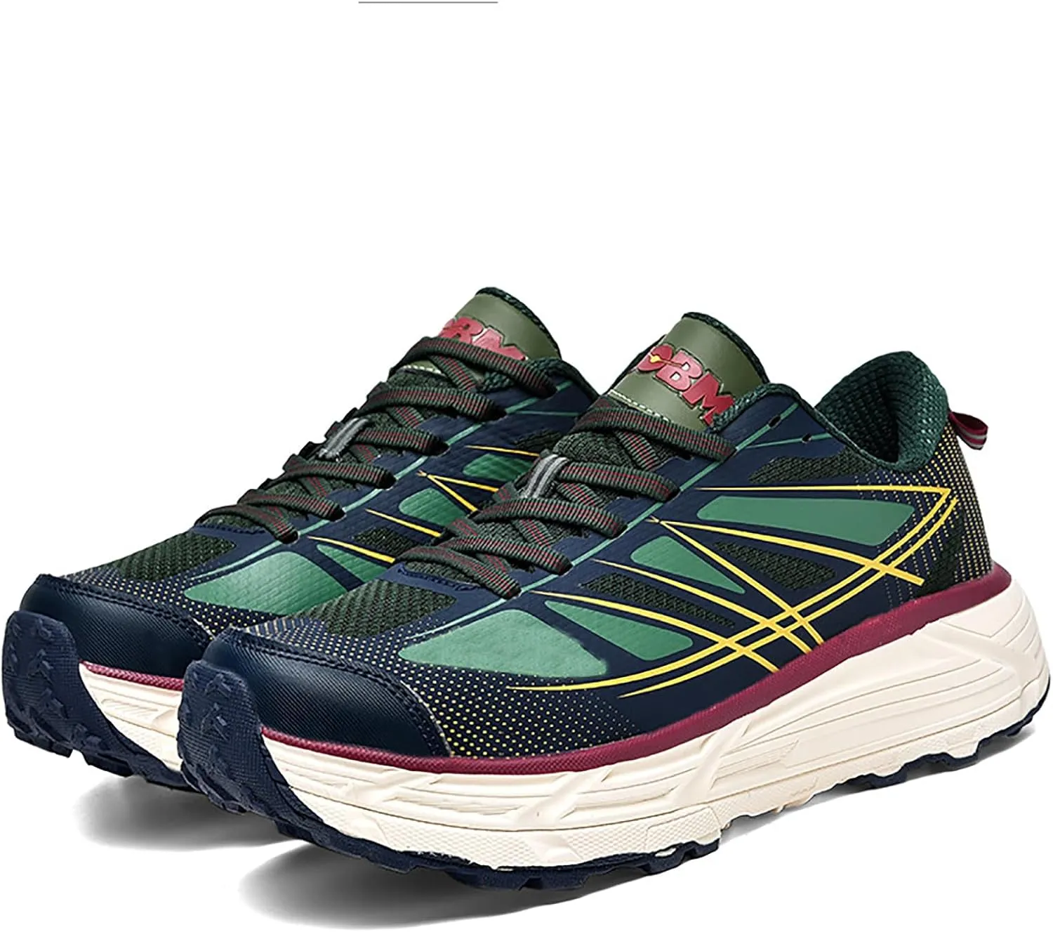 Men's Running Sneakers Shoes Comfortable Platform Cushioned Height Boosting Shoes for Men Casual Walking Tennis Jogging Athletic Trainers